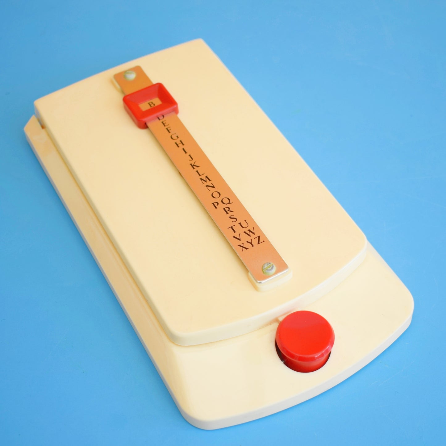 Vintage 1960s Flip Address/ Phone Number Directory - Cream/ Red