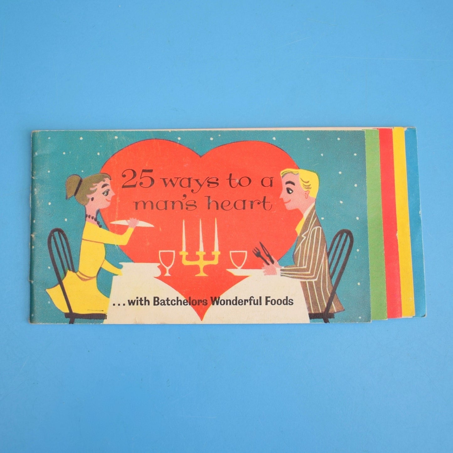 Vintage 1950s Recipe Booklet - 25 Ways To A Man's Heart - Batchelors