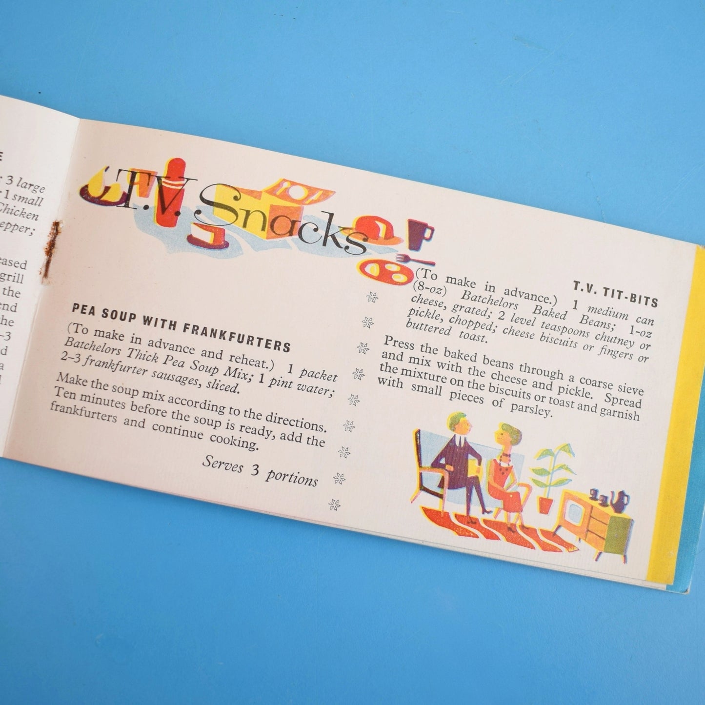 Vintage 1950s Recipe Booklet - 25 Ways To A Man's Heart - Batchelors