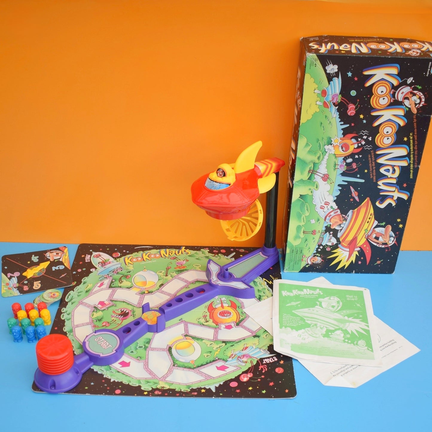 Vintage 1990s Koo Koo Nauts Game - Complete