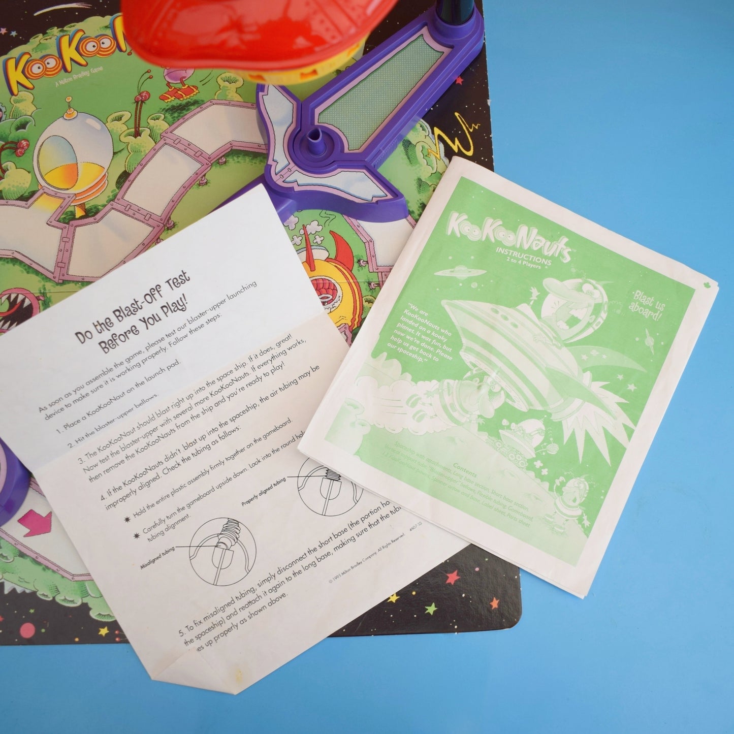 Vintage 1990s Koo Koo Nauts Game - Complete