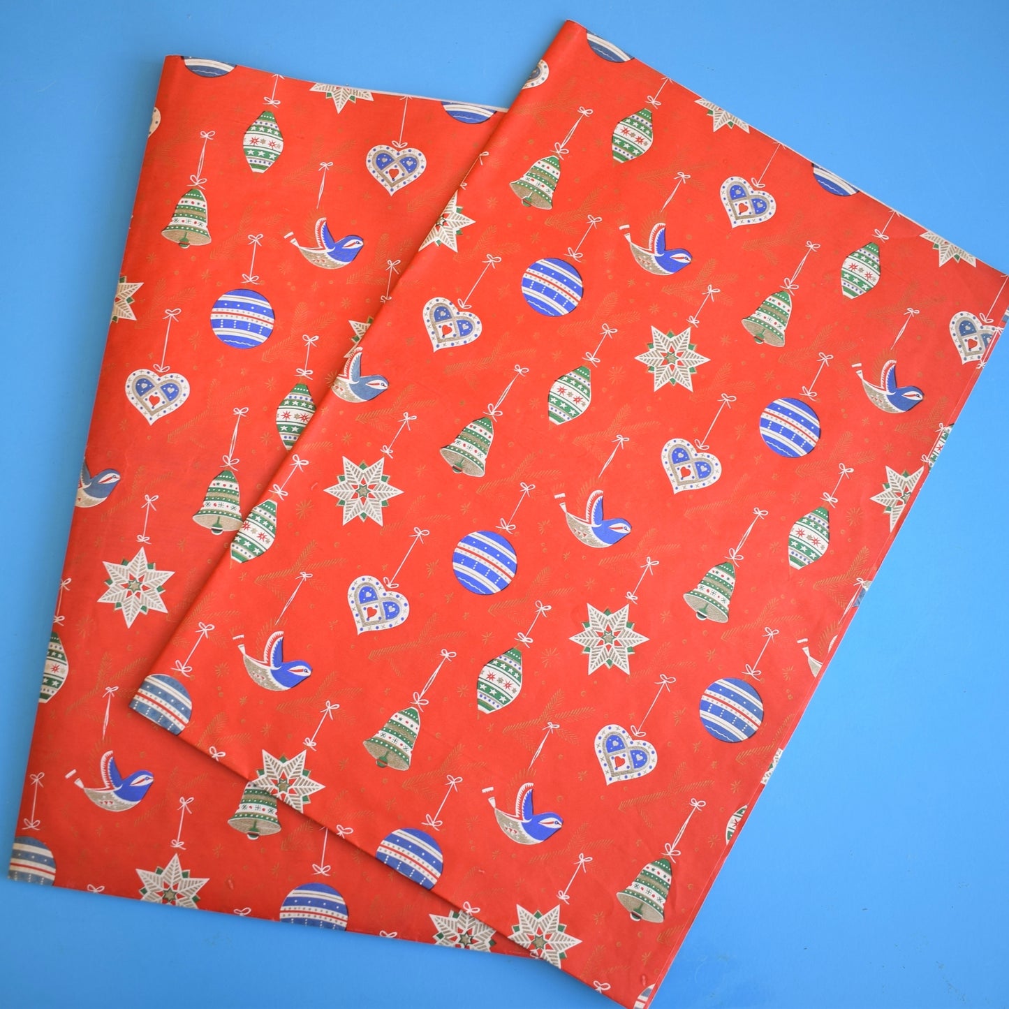 Vintage 1950s Christmas Wrapping Paper - Various Designs