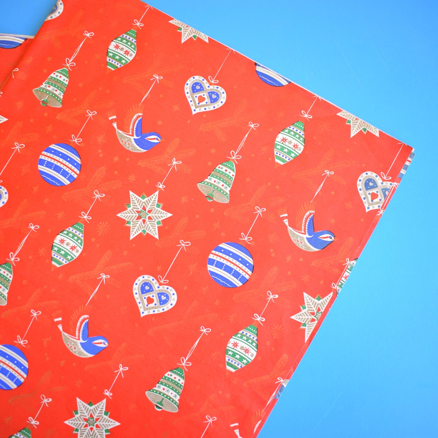 Vintage 1950s Christmas Wrapping Paper - Various Designs