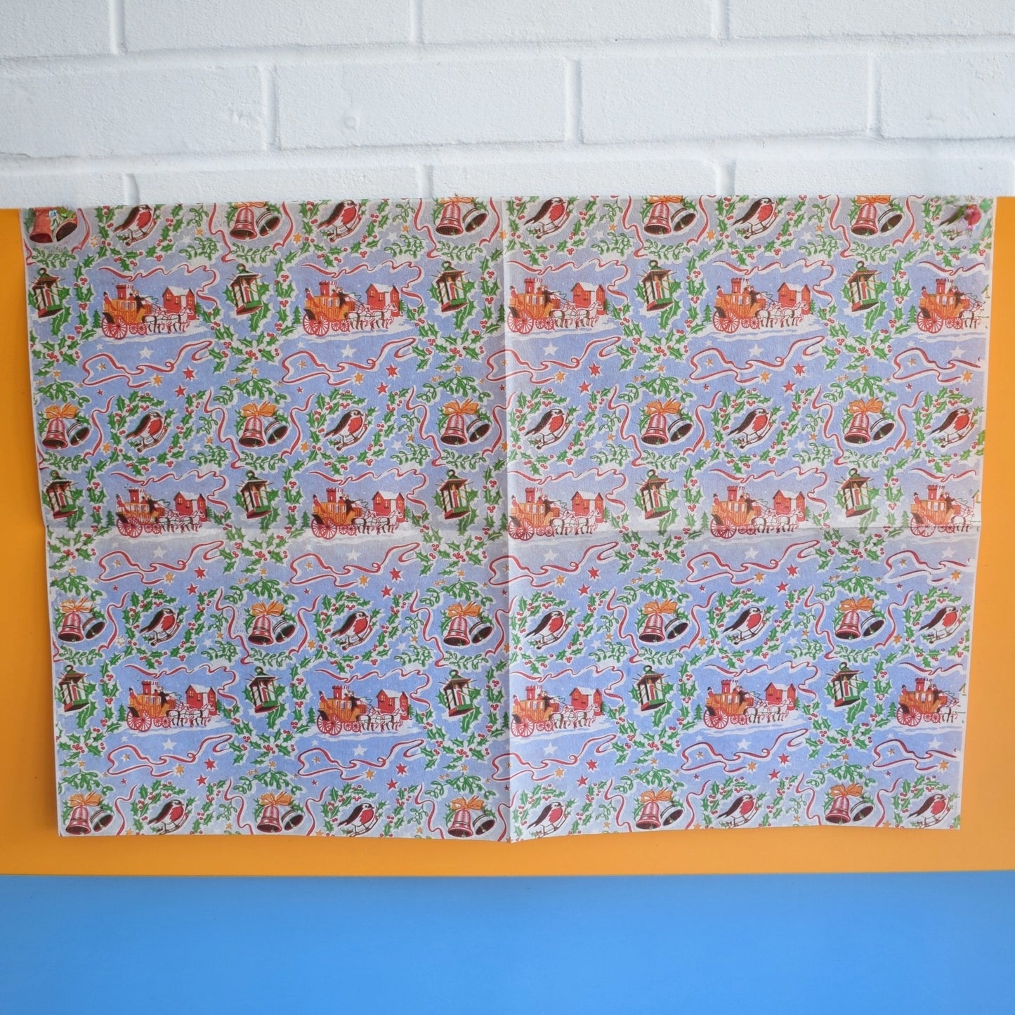 Vintage 1950s Christmas Wrapping Paper - Various Designs