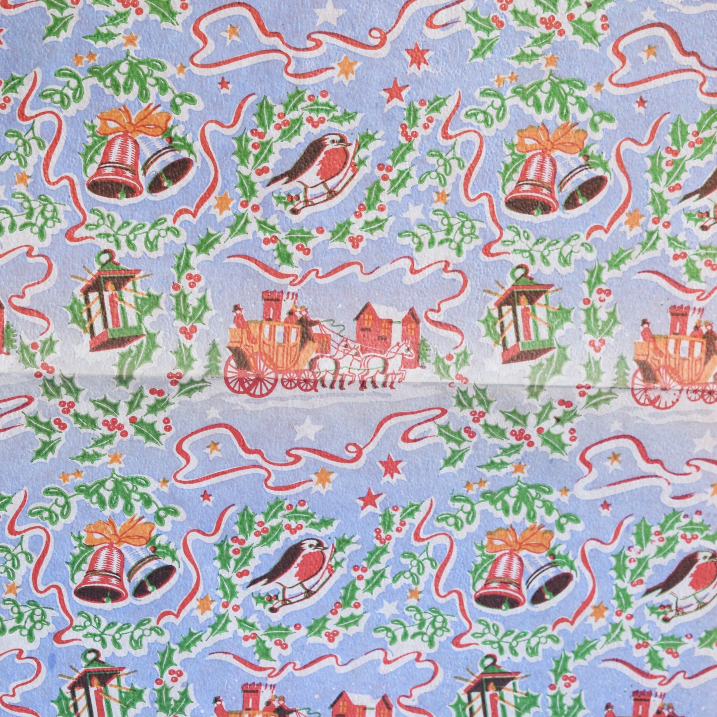 Vintage 1950s Christmas Wrapping Paper - Various Designs