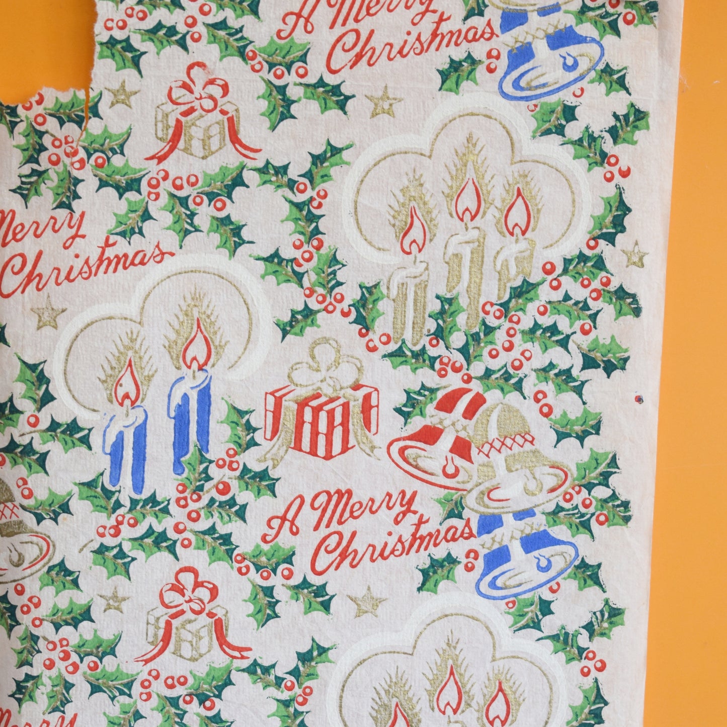 Vintage 1950s Christmas Wrapping Paper - Various Designs