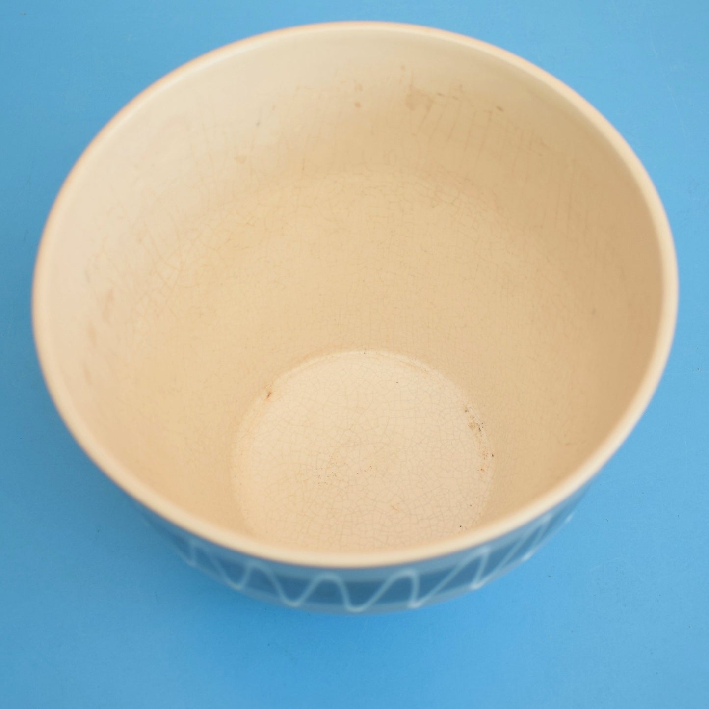 Vintage 1950s Planter - Hornsea Slipware - Grey