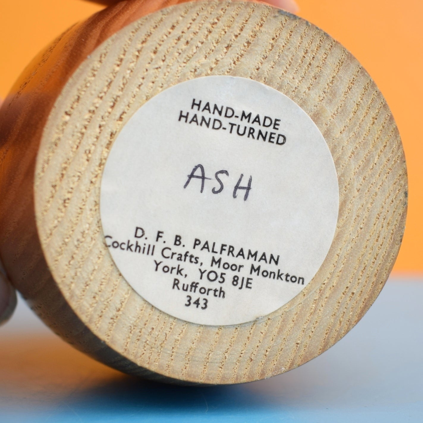 Vintage 1980s Hand Turned Wooden Pieces - Different Woods