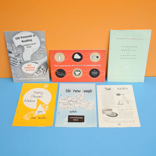 Vintage 1960s Catering / Recipe / Booklet Selection