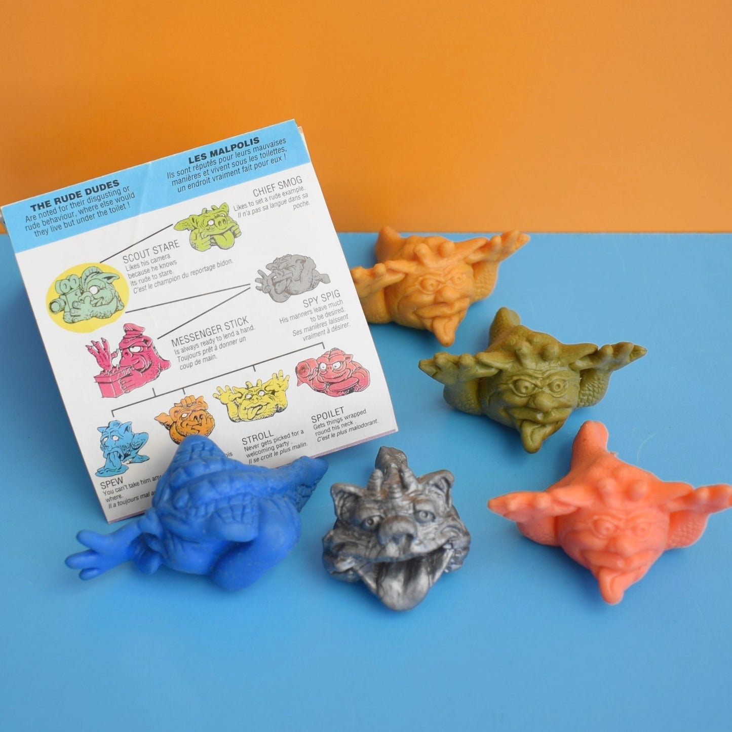 Vintage 1990s Colourful Mini Boglins Figures- Sold In Gangs
