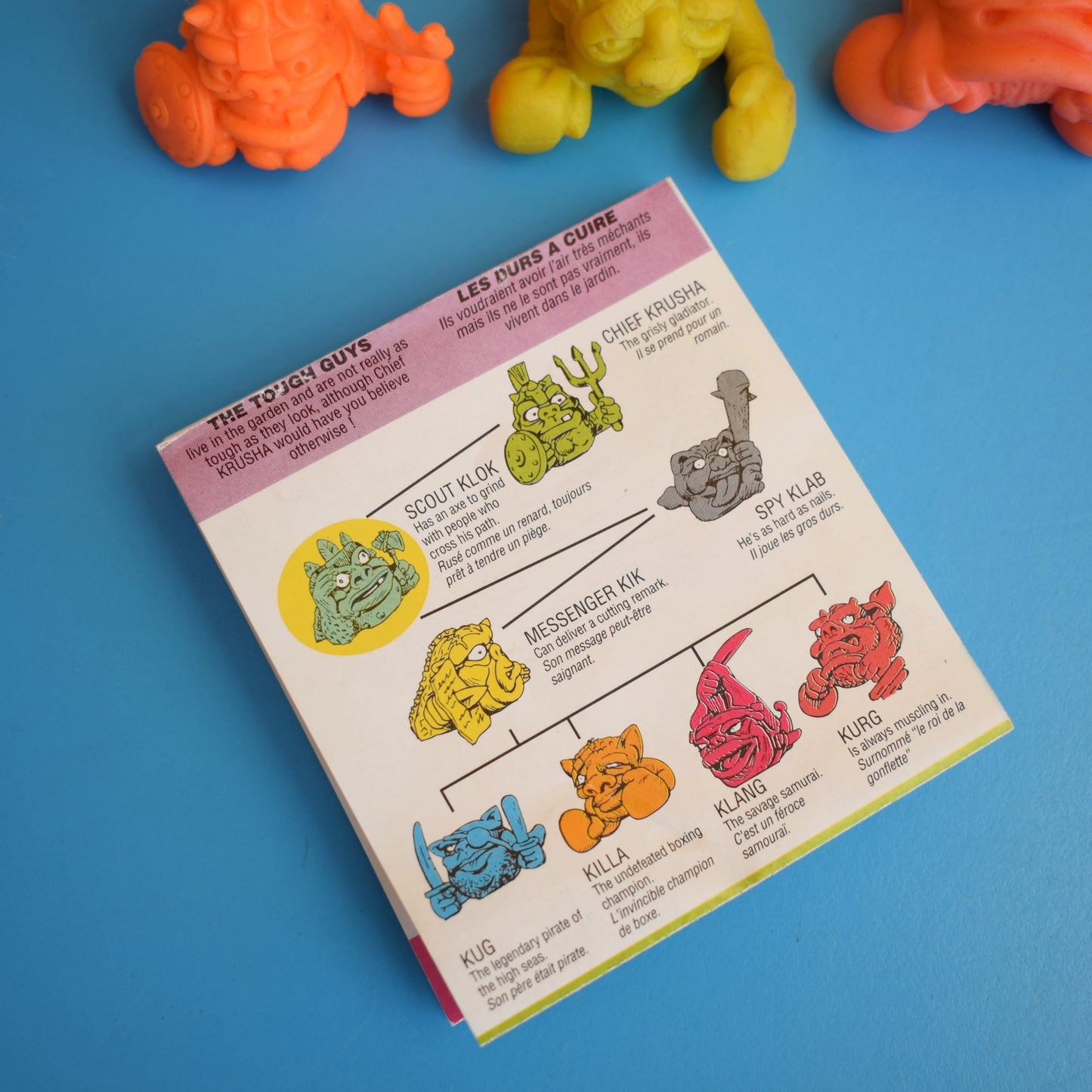 Vintage 1990s Colourful Mini Boglins Figures- Sold In Gangs