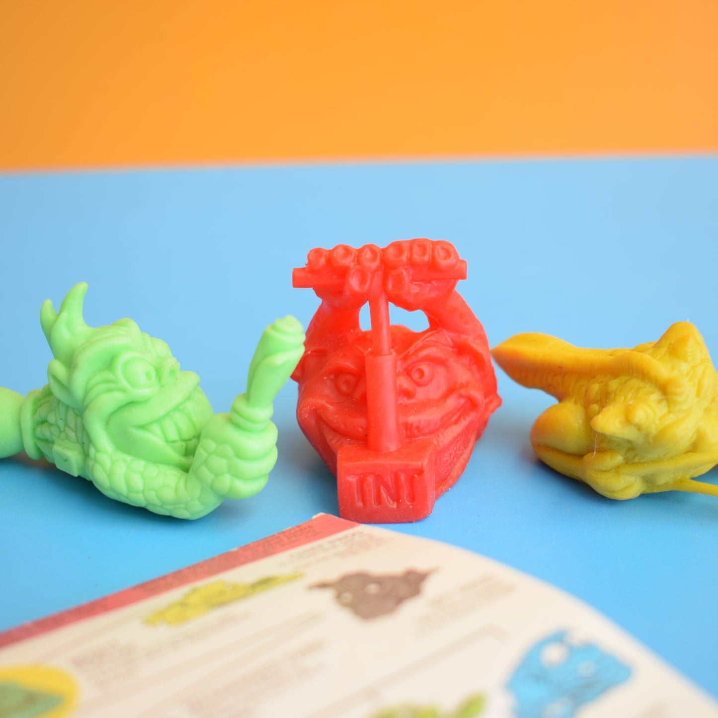 Vintage 1990s Colourful Mini Boglins Figures- Sold In Gangs