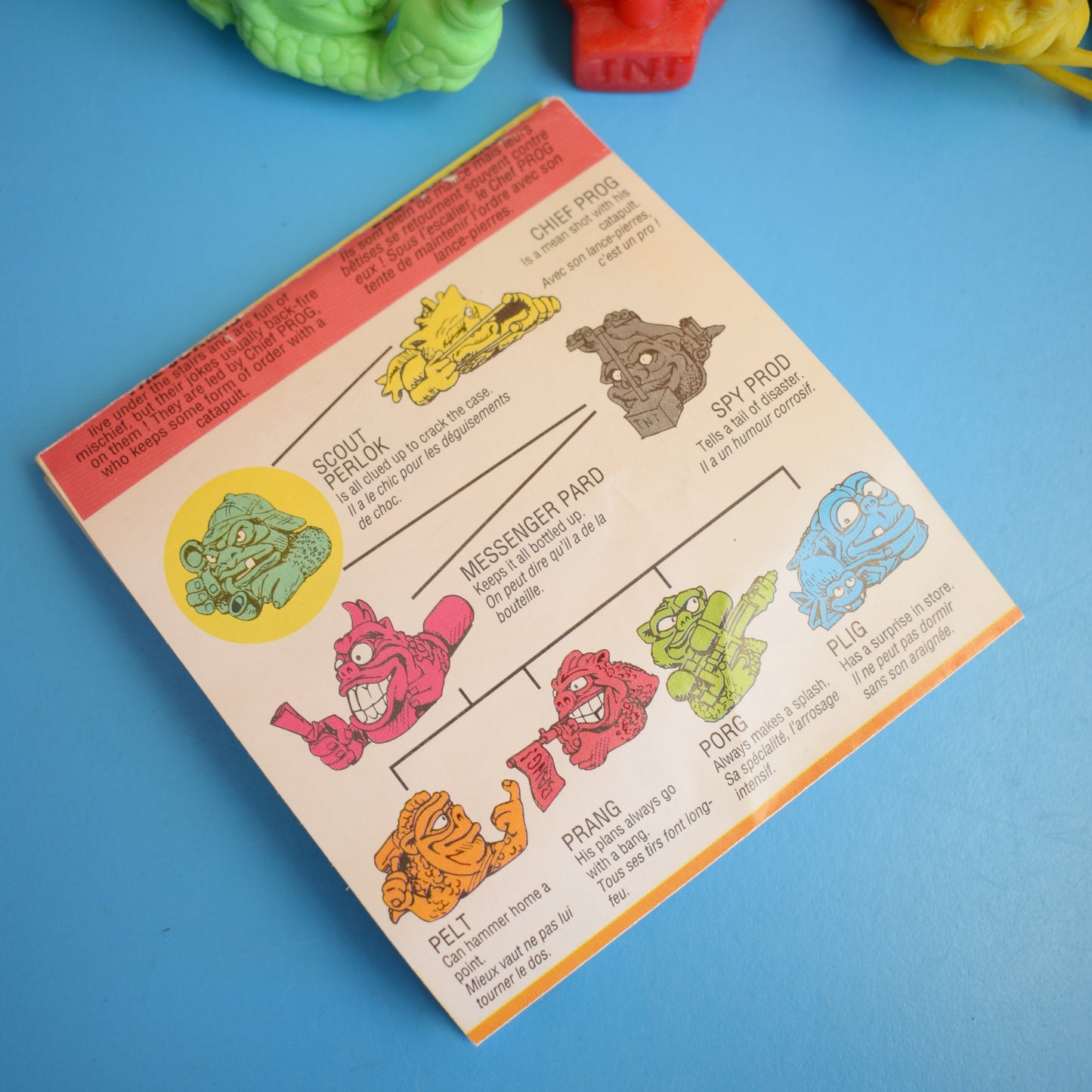 Vintage 1990s Colourful Mini Boglins Figures- Sold In Gangs
