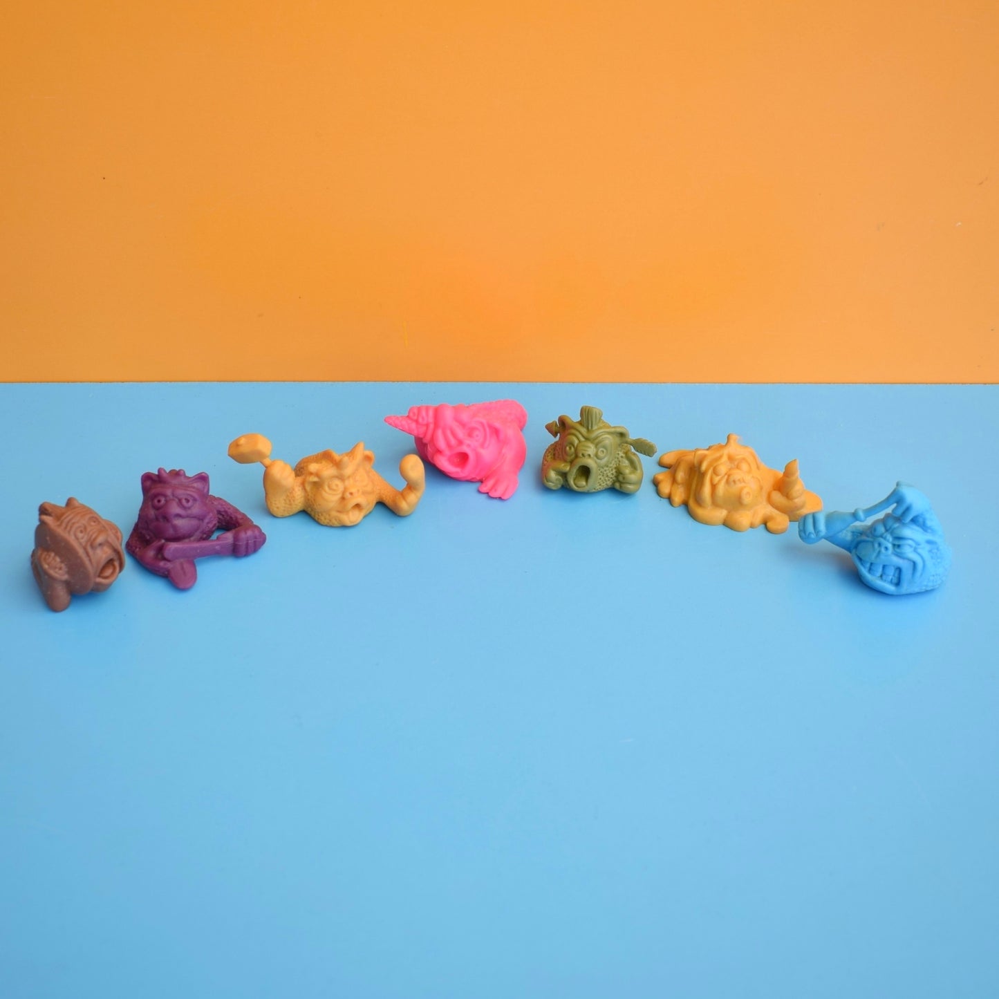 Vintage 1990s Colourful Mini Boglins Figures- Sold In Gangs