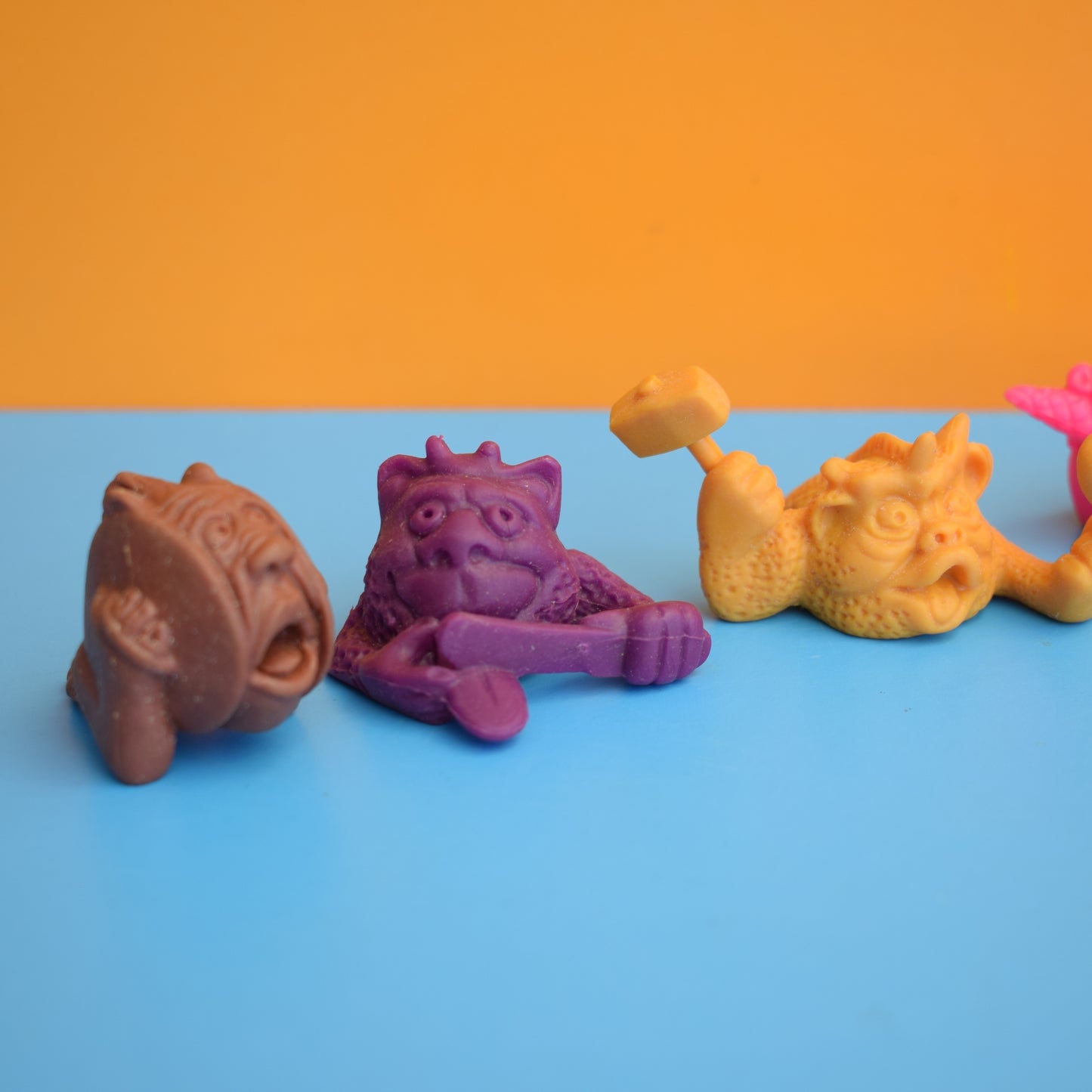 Vintage 1990s Colourful Mini Boglins Figures- Sold In Gangs