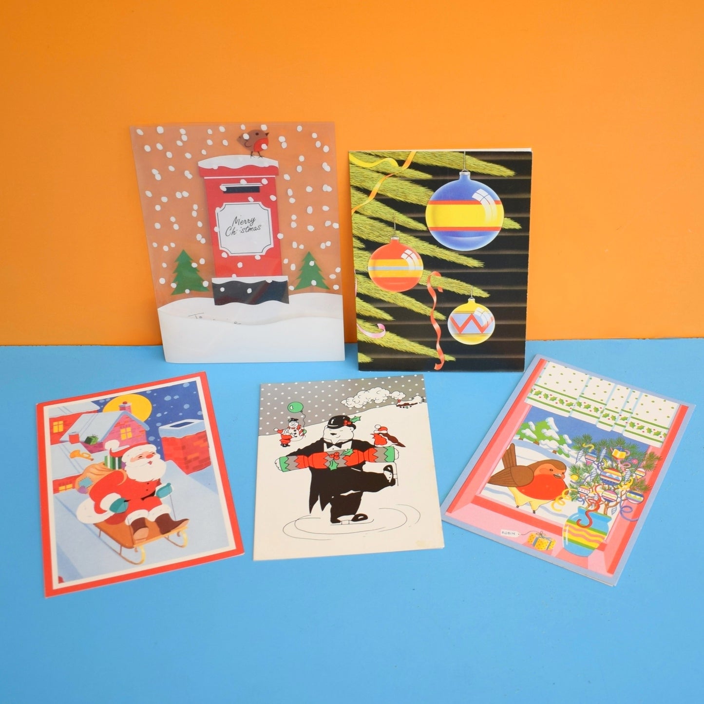 Vintage 1980s Used Christmas Greeting Cards - Mixed - Great To Frame/ Craft . by Pineapple Retro