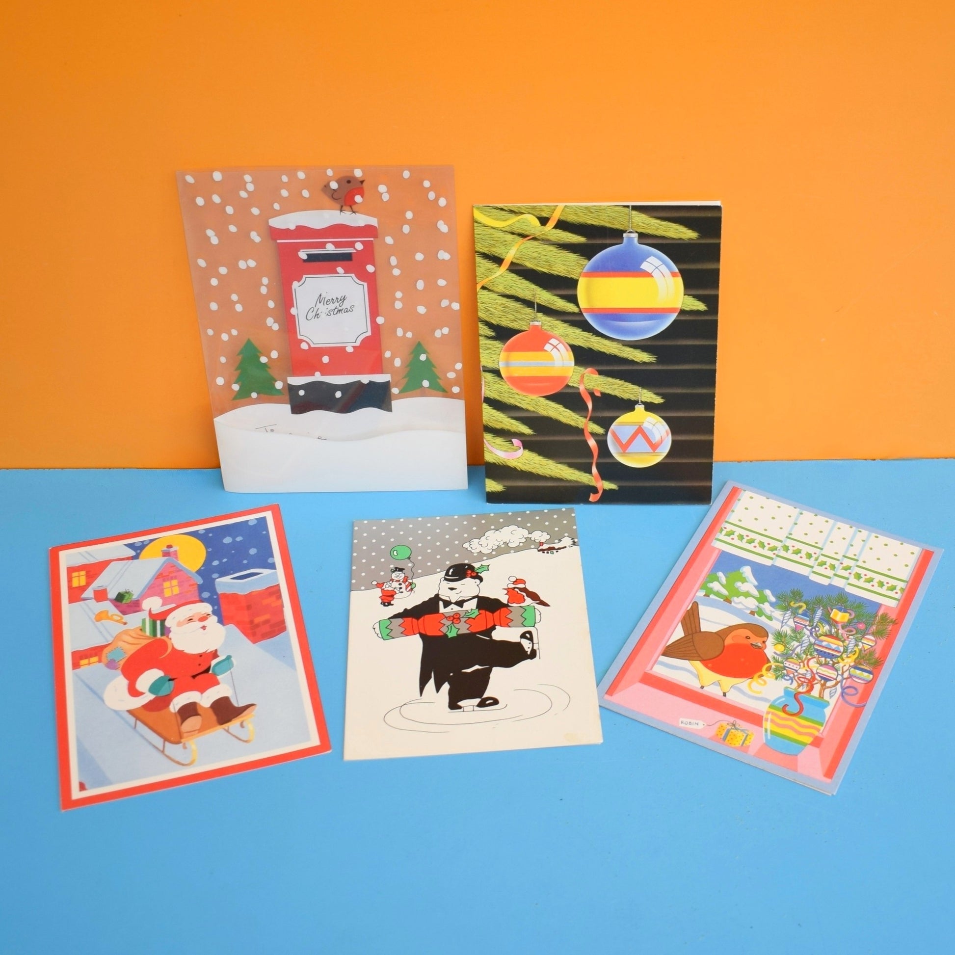 Vintage 1980s Used Christmas Greeting Cards - Mixed - Great To Frame/ Craft . by Pineapple Retro