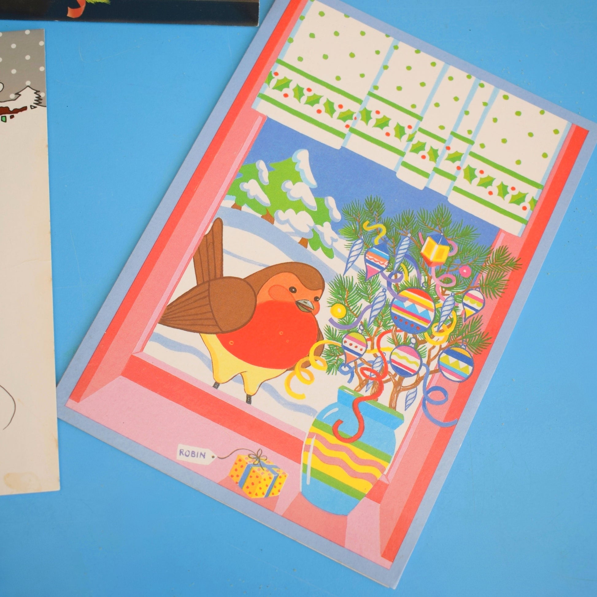 Vintage 1980s Used Christmas Greeting Cards - Mixed - Great To Frame/ Craft . by Pineapple Retro