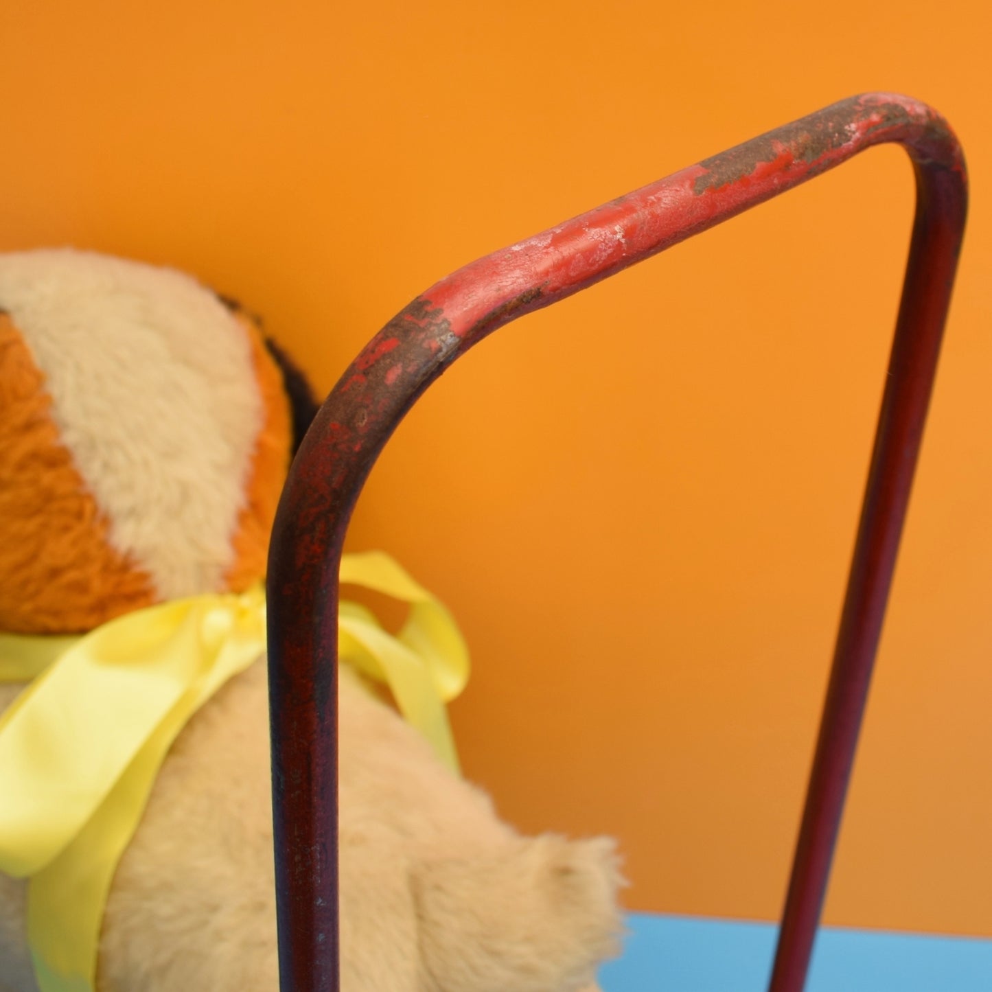 Vintage 1970s Dog On Wheels - Carousel