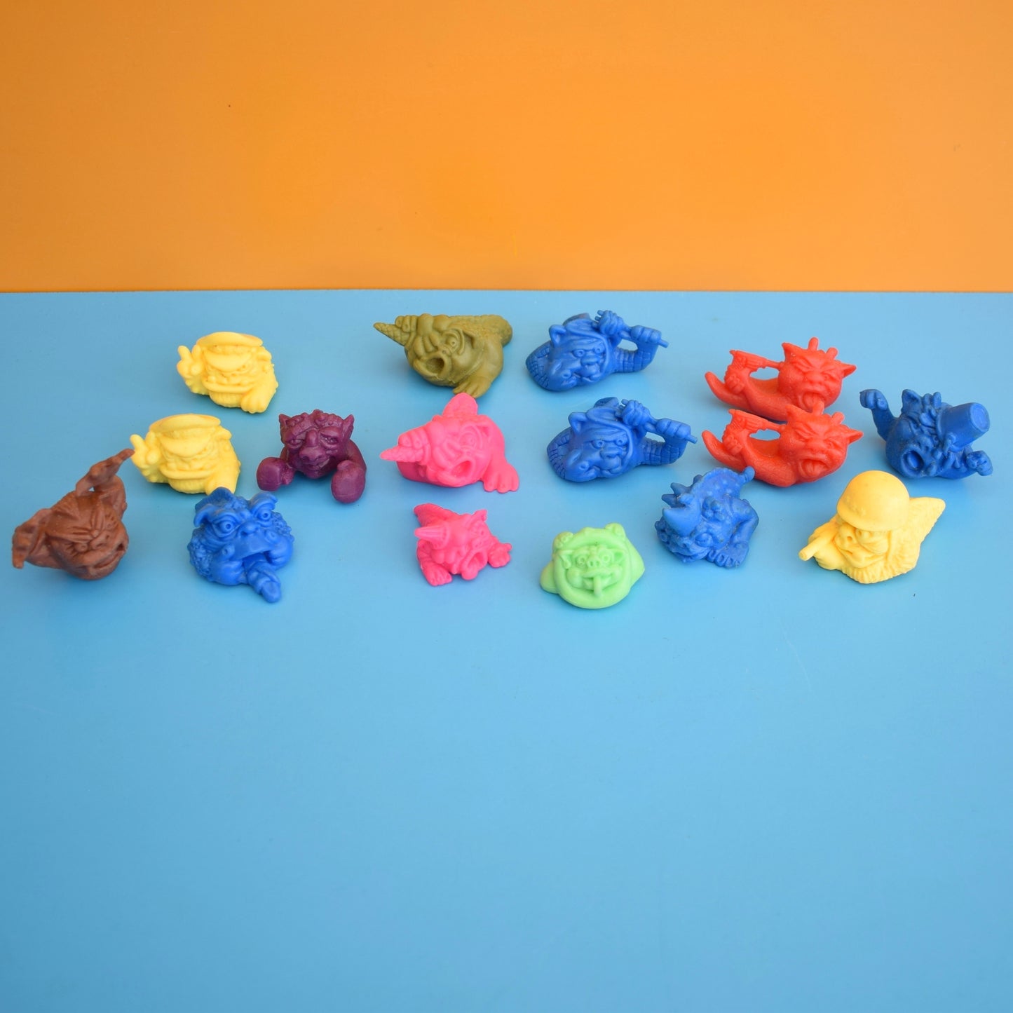 Vintage 1990s Colourful Mini Boglins Figures- Sold In Gangs