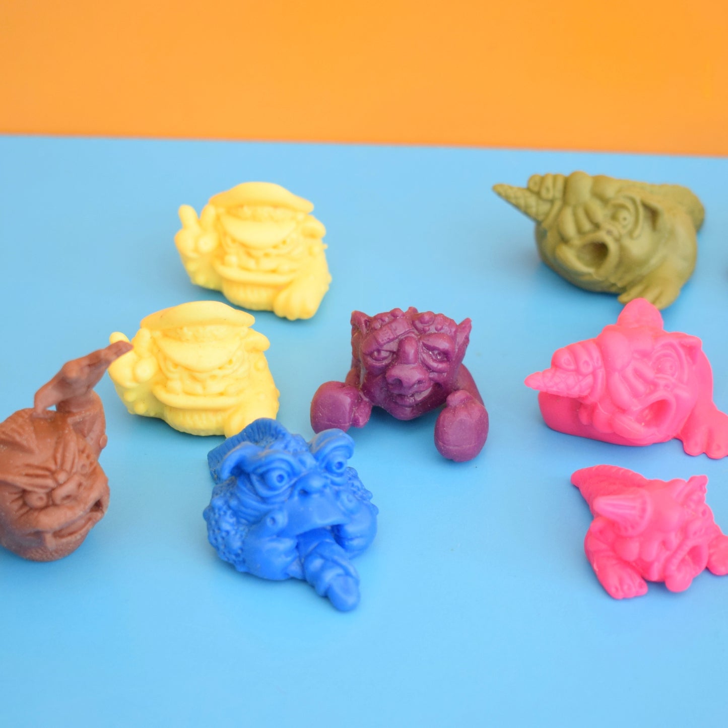 Vintage 1990s Colourful Mini Boglins Figures- Sold In Gangs