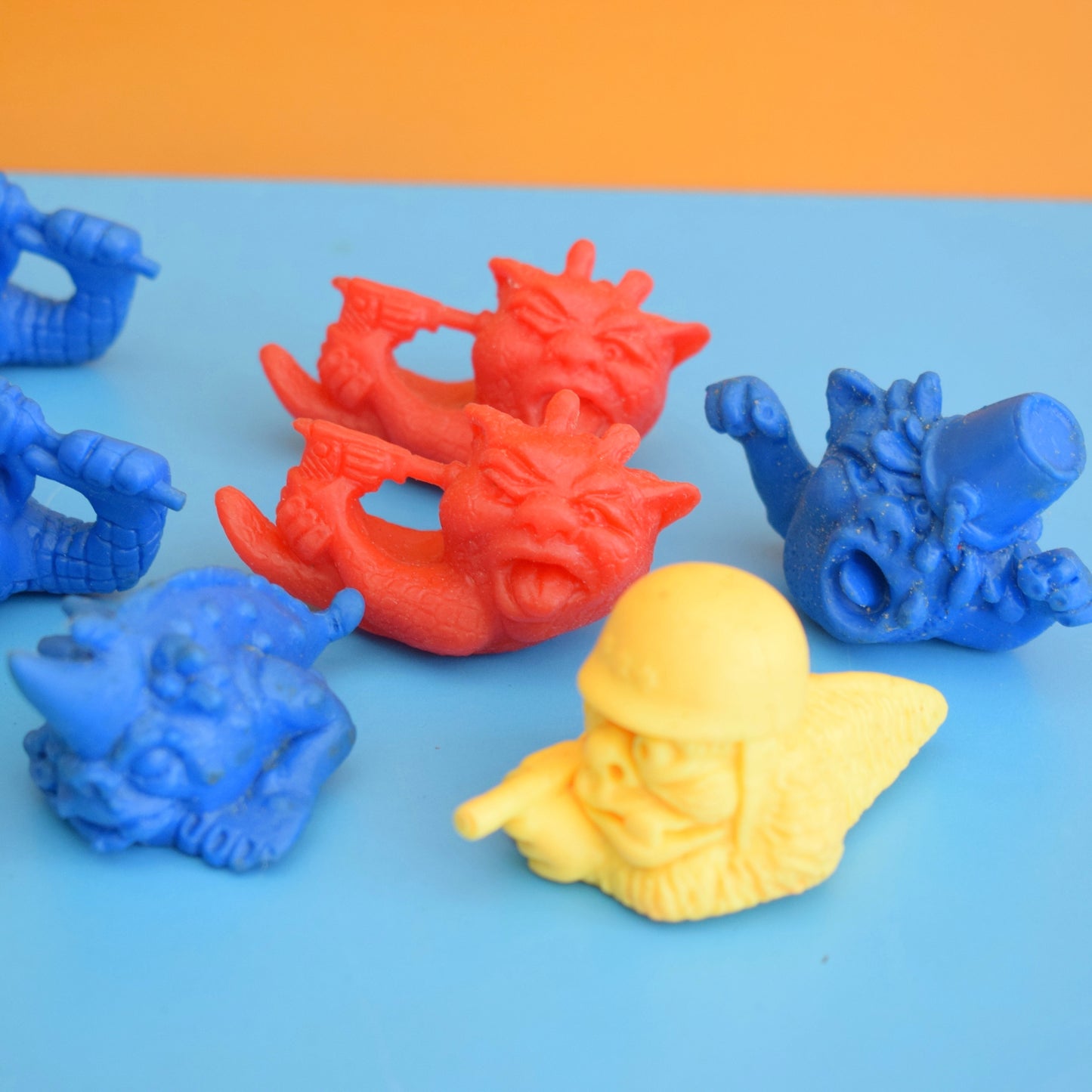 Vintage 1990s Colourful Mini Boglins Figures- Sold In Gangs