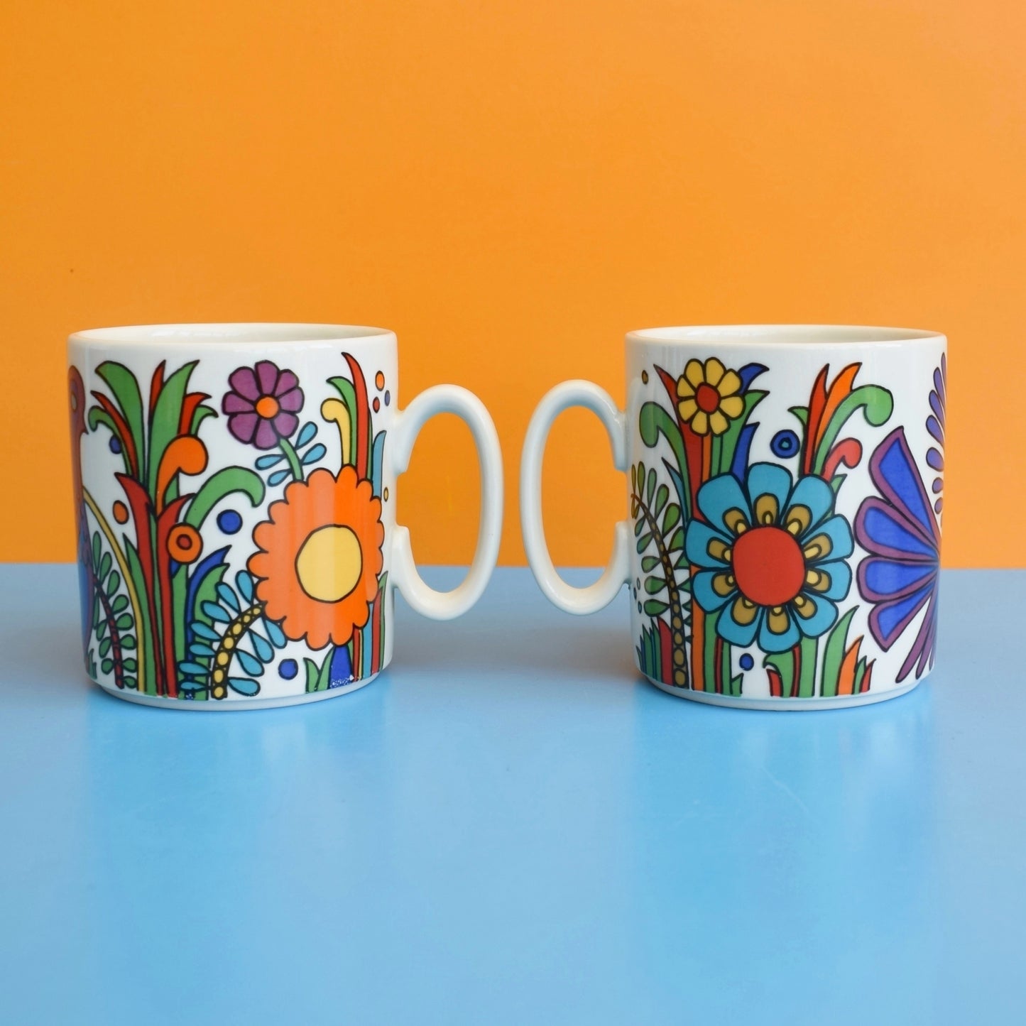 Vintage 1970s Villeroy & Boch Acapulco Mug by Pineapple Retro