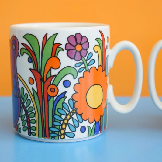 Vintage 1970s Villeroy & Boch Acapulco Mug by Pineapple Retro