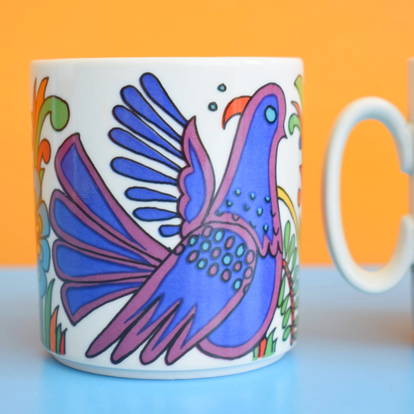 Vintage 1970s Villeroy & Boch Acapulco Mug by Pineapple Retro