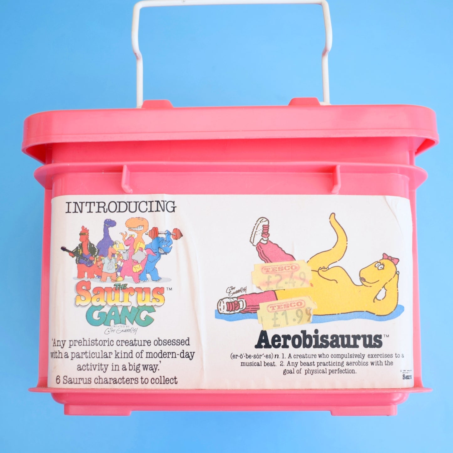 Vintage 1980s Storage Box - Rubbermaid - Pink