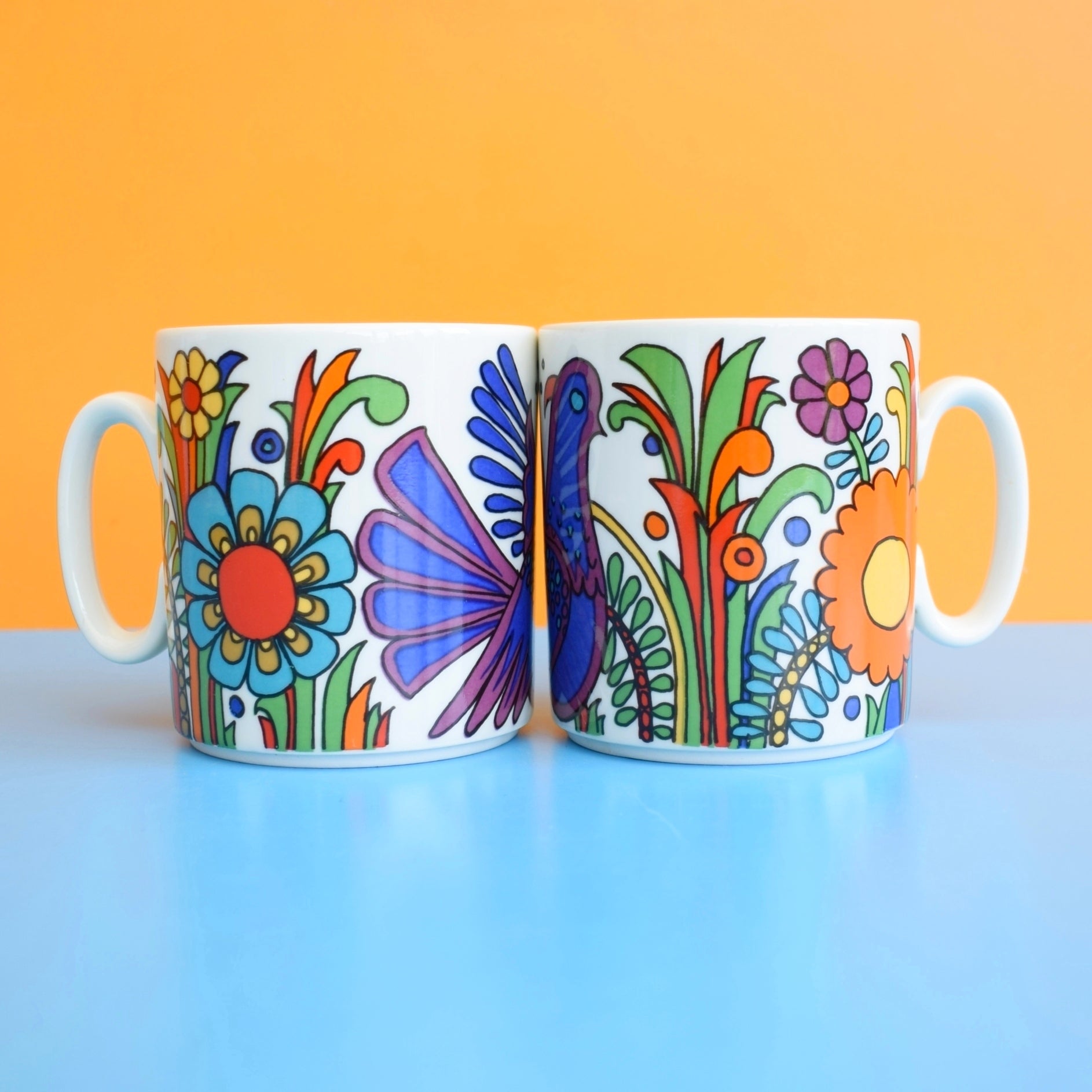 Vintage 1970s Villeroy & Boch Acapulco Mug by Pineapple Retro