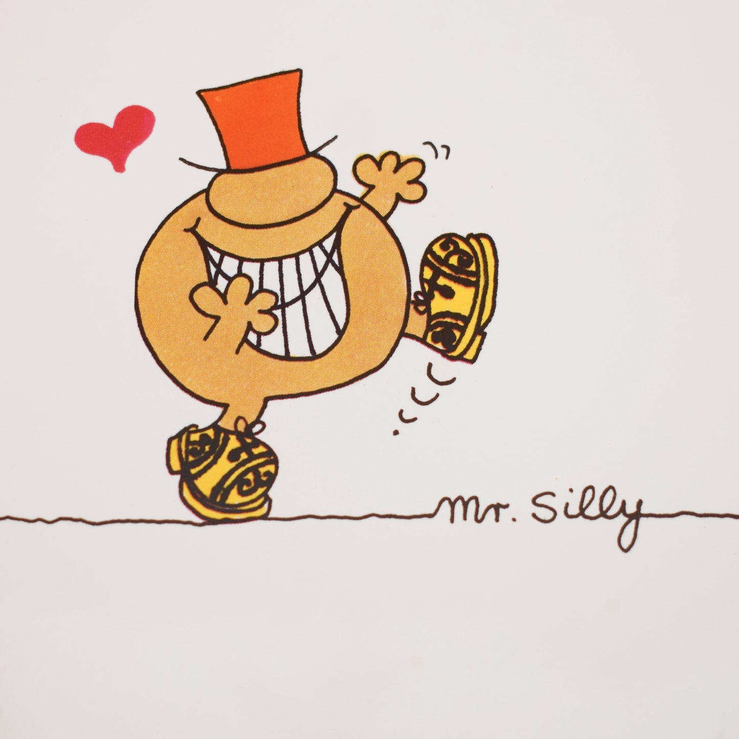Vintage 1980s Valentines ? Cards- Mr Men - Choice