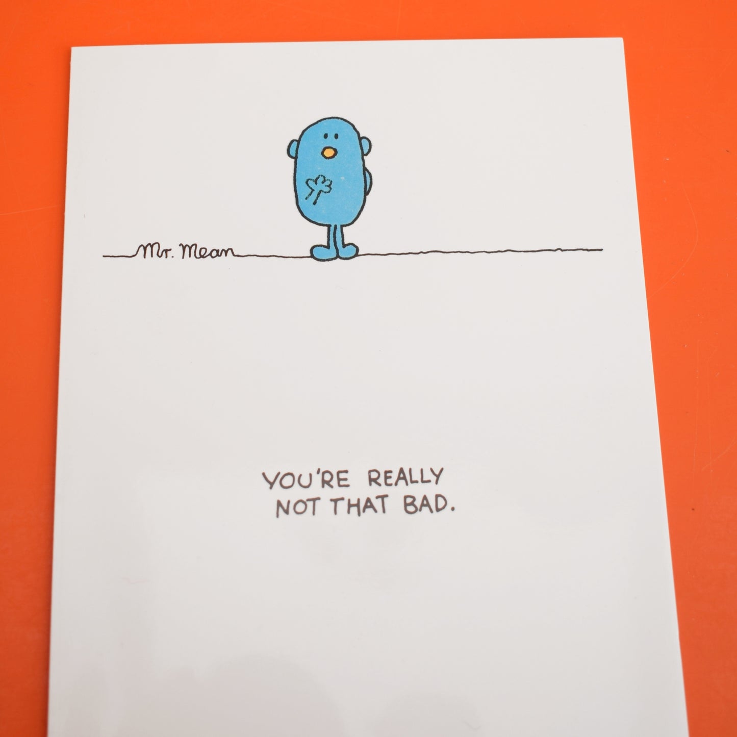 Vintage 1980s Valentines ? Cards- Mr Men - Choice