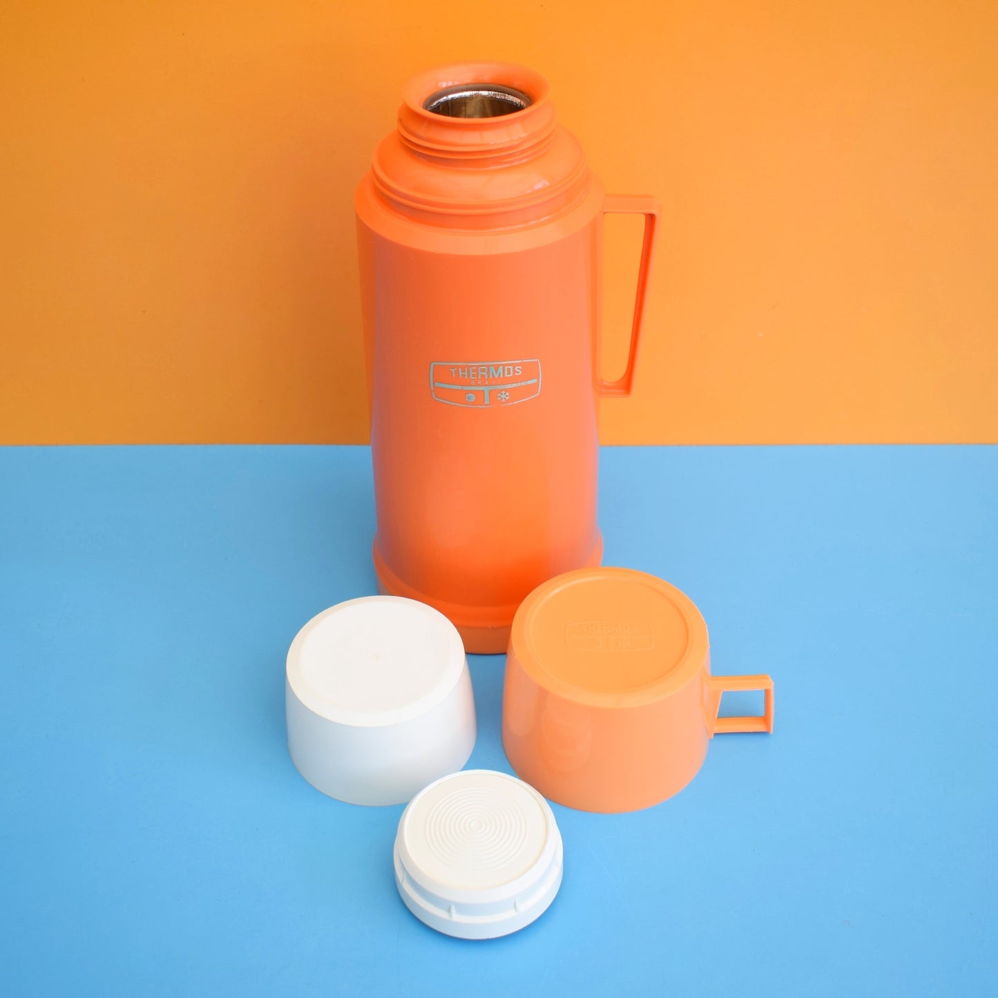Vintage 1970s Plastic Thermos Flasks - Various by Pineapple Retro