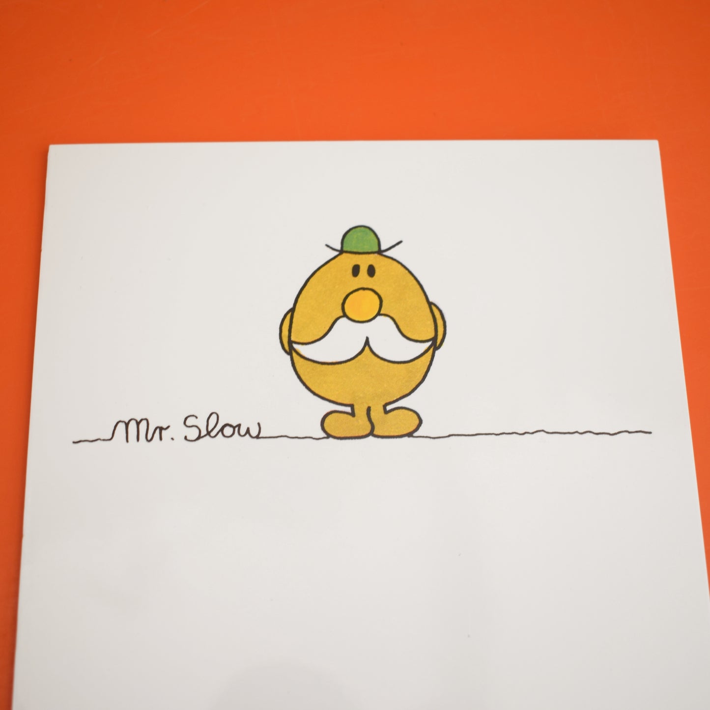 Vintage 1980s Get Well Soon Greeting Card - Mr Men - Choice