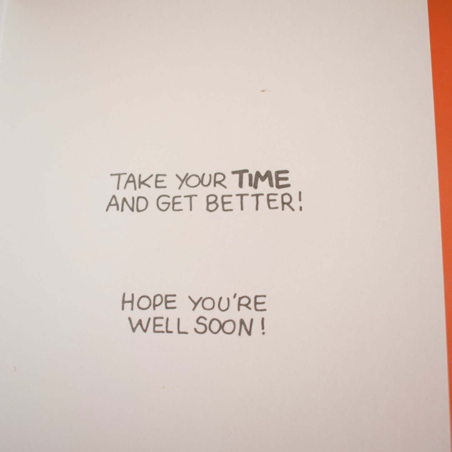 Vintage 1980s Get Well Soon Greeting Card - Mr Men - Choice