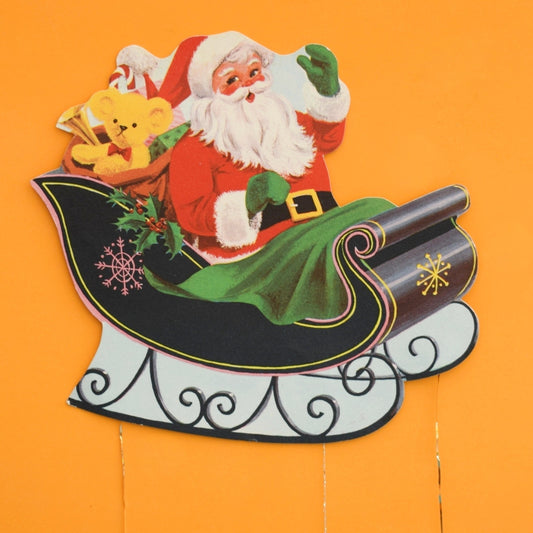 Vintage 1960s Christmas Mobile Decoration - Paper by Pineapple Retro