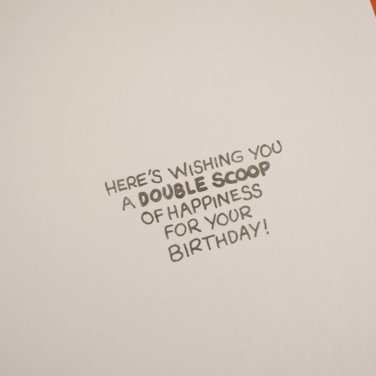 Vintage 1980s Birthday Cards- Little Miss - Choice