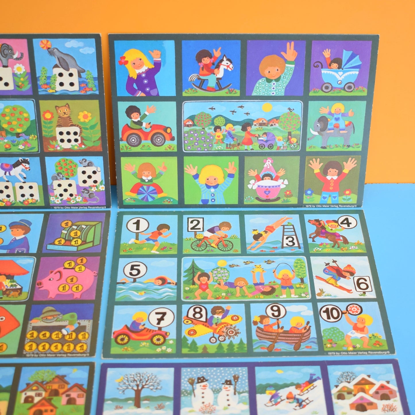 Vintage 1970s Fun Numbers Game .