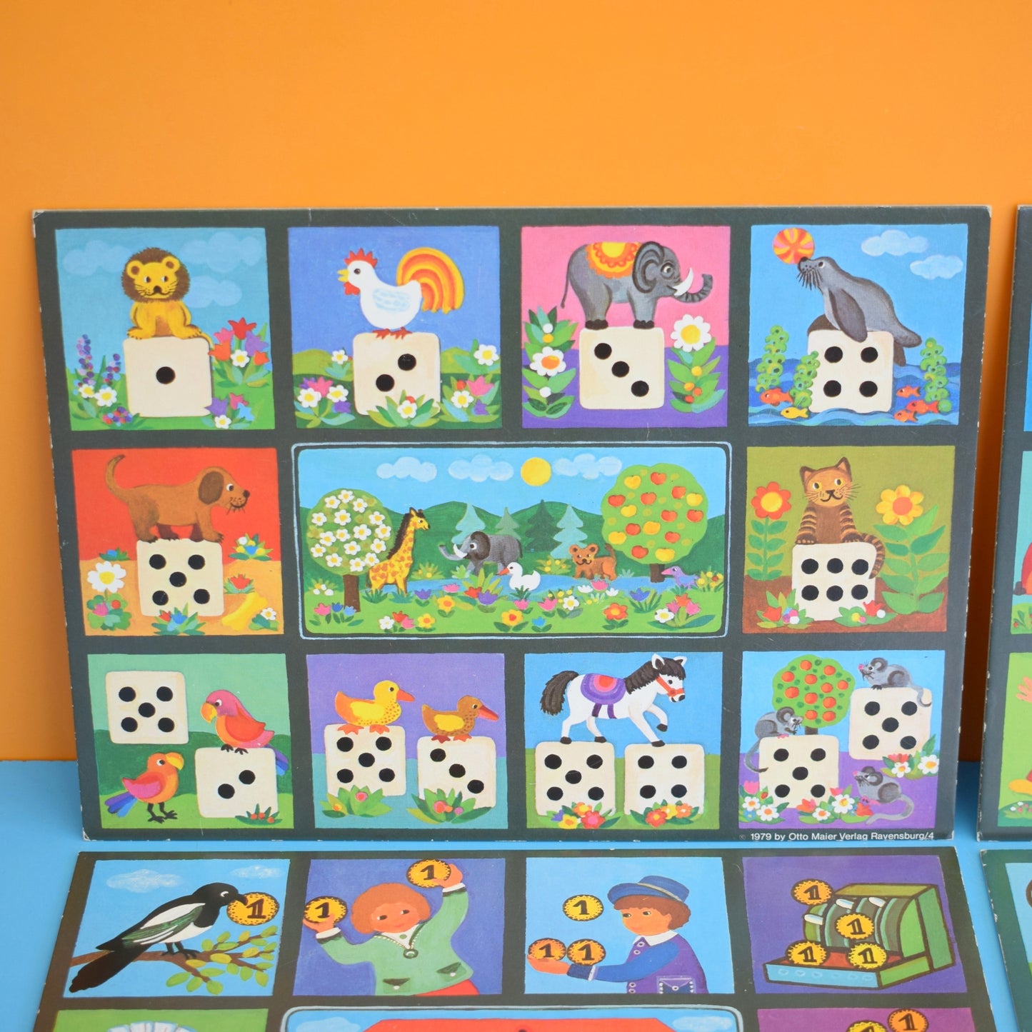 Vintage 1970s Fun Numbers Game .