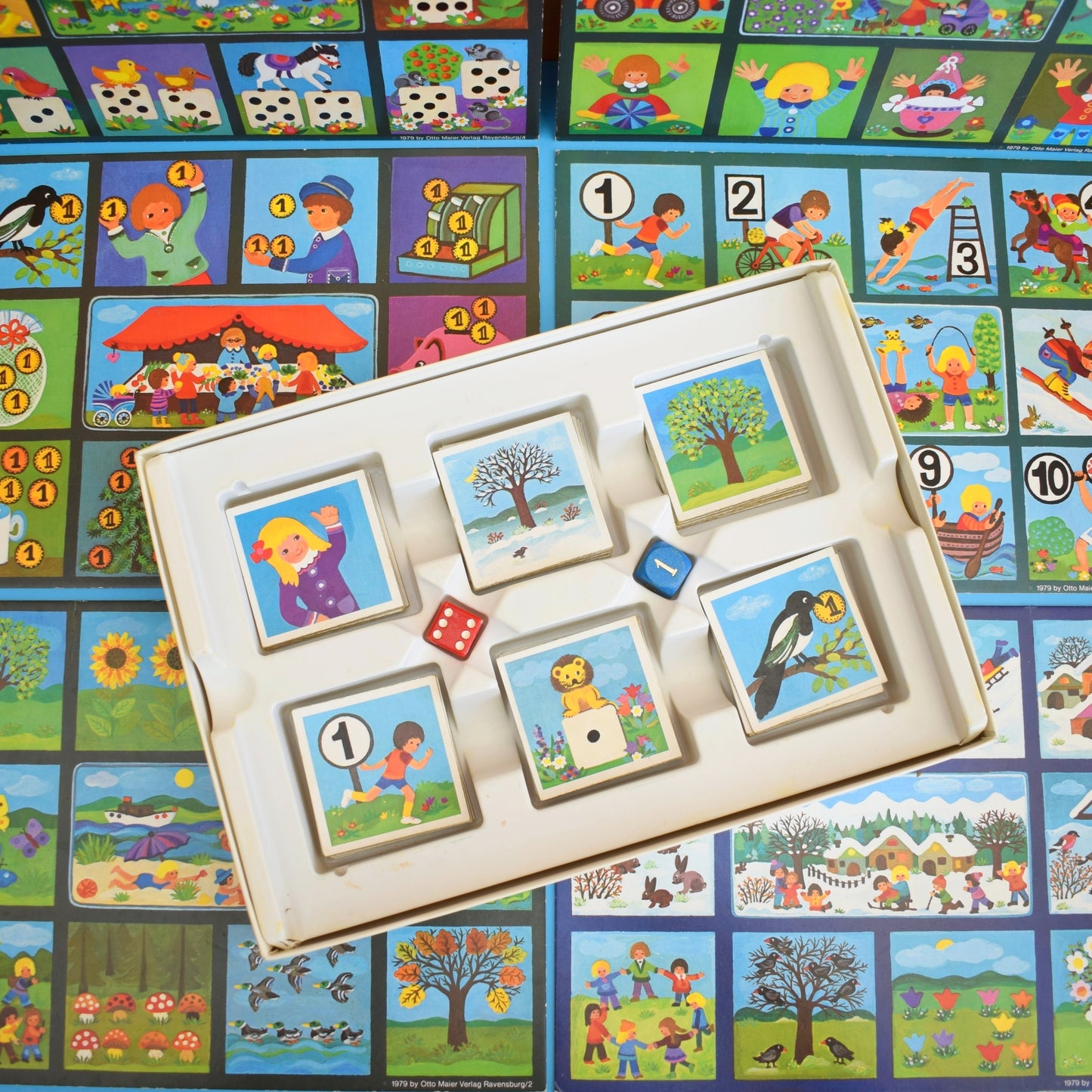 Vintage 1970s Fun Numbers Game .