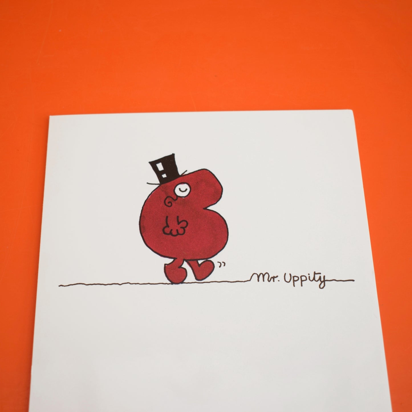 Vintage 1980s Greeting Cards- Mr Men - Choice - Last Ones