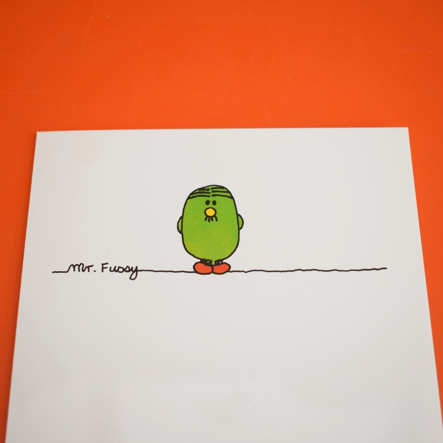 Vintage 1980s Greeting Cards- Mr Men - Choice - Last Ones