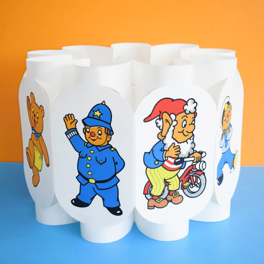 Vintage 1970s Flat Packed Light Fitting / Shade - Noddy