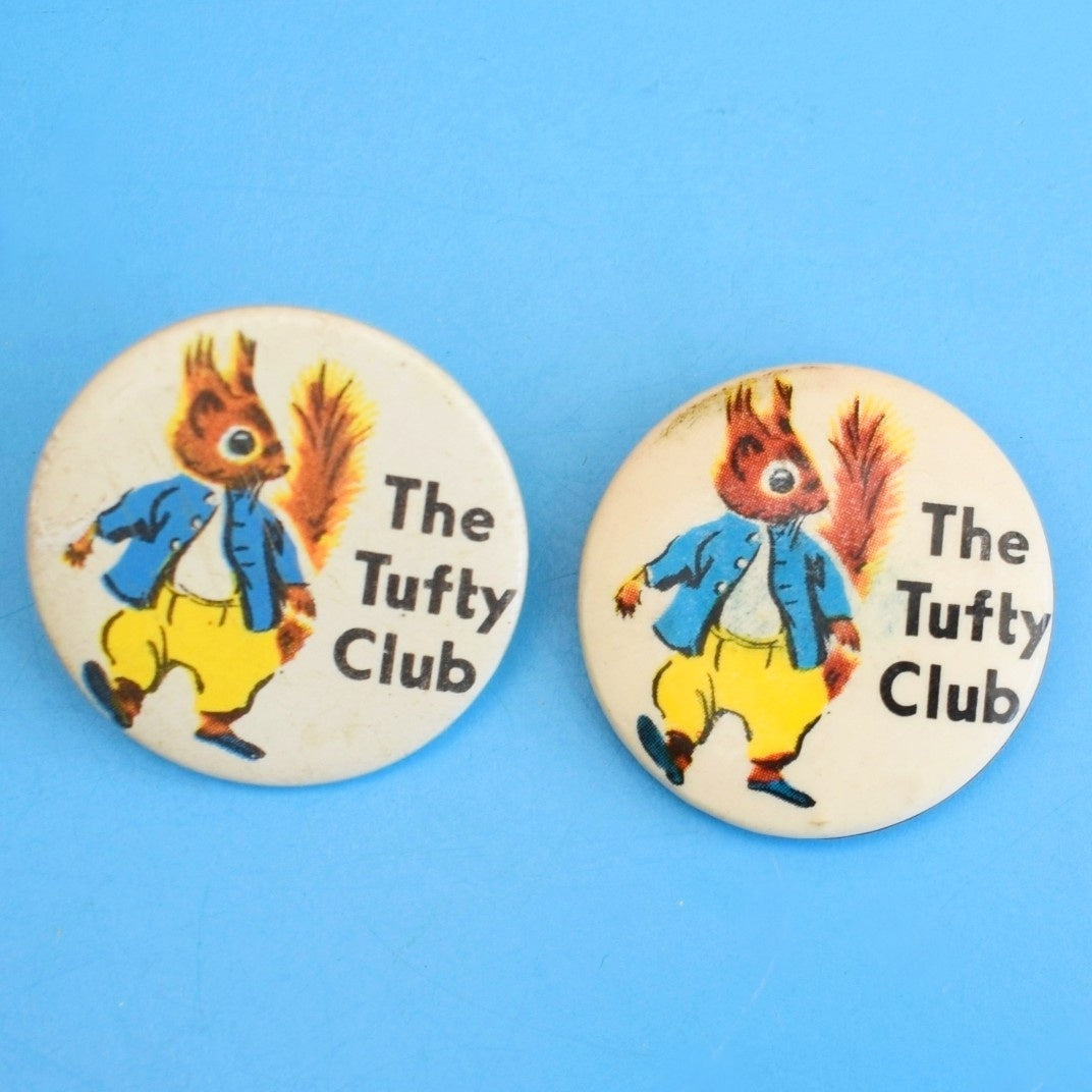 All Tufty Vintage 1960s Tufty Club Badge – Pineapple Retro