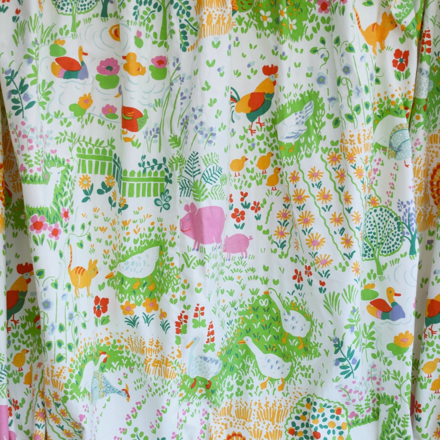 Vintage 1960s Jonelle Curtains - Summertree - Animals