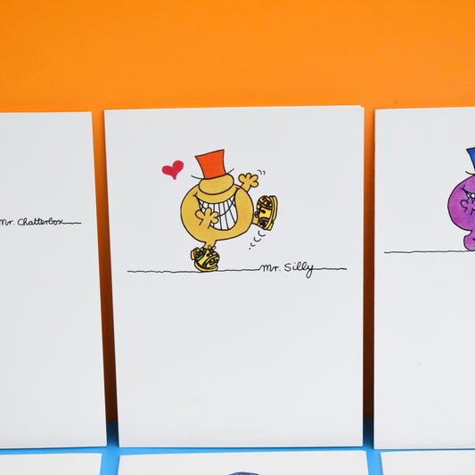 Vintage 1980s Mixed Greeting Cards- Mr Men - x10 .