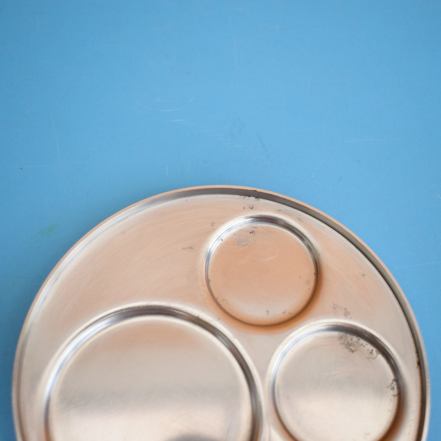 Vintage 1960s Stainless Steel Stelton Cylinda Line Danish Condiment Set