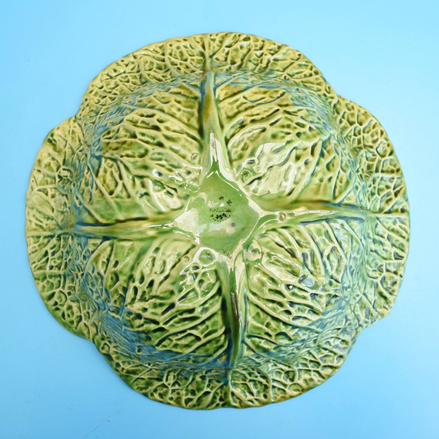 Vintage 1970s Large Cabbage Serving Bowl - Ceramic