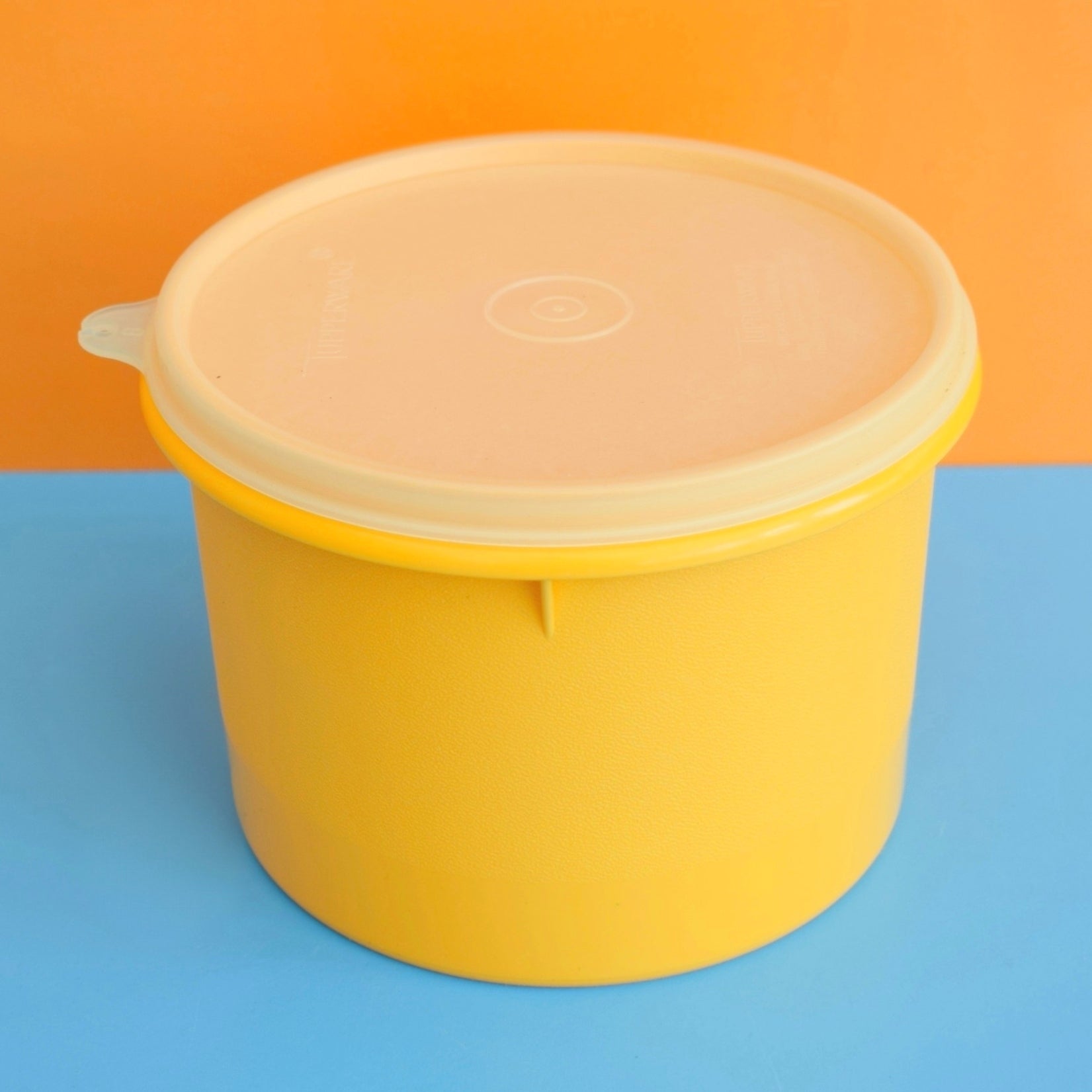 Vintage 1970s Tupperware Containers - Red/ Orange / Yellow / Green / Cream by Pineapple Retro